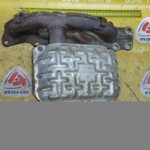 Коллектор выпускной Suzuki M13A Swift HT51S с катализатором 1411080G21 ( 80G-C01/-C02 )
