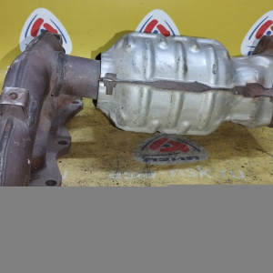 Коллектор выпускной Suzuki M13A Swift HT51S с катализатором 1411080G21 ( 80G-C01/-C02 )