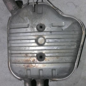 Глушитель BMW 5-Series E60 '2004 задняя банка, обрезанная 7521702