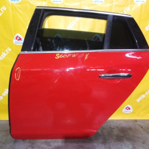Дверь боковая Volvo V60 FW '2010- зад, лев в сборе 31352771