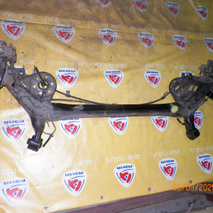 Балка Toyota ZRE151/ZRE152/NRE150/NZE151/ZZE150 Corolla/Corolla Rumion ABS Disk. В сборе с тросами ручника. R 5/114