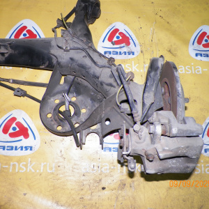 Балка Toyota ZRE151/ZRE152/NRE150/NZE151/ZZE150 Corolla/Corolla Rumion ABS Disk. В сборе с тросами ручника. R 5/114