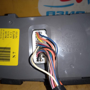 Блок управления климат-контролем Hyundai NFA Sonata '2007-2010 USA с часами 94510-3K060 (дефект консоли) 97250-3KXXX