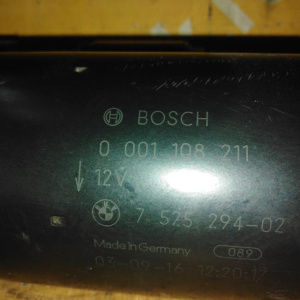 Стартер BMW N62B44/N62B48 7-Series E65 RHD-правый руль 12417525294, 12417536691, 12417610345