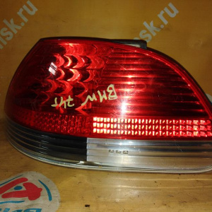 Стоп BMW 7-Series E65/E66 '2001-2005 R USA белый поворотник, LED-диоды сбоку
