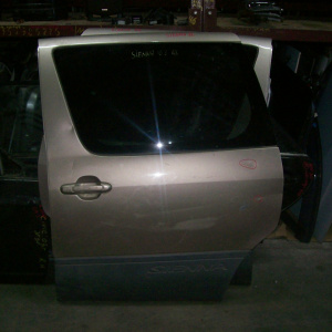 Дверь боковая TOYOTA Sienna MCL21 зад, лев в сборе