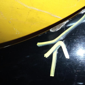 Крыло Opel Astra G T98/F35/F48/F67/F69 перед, лев под повторитель (дефект)