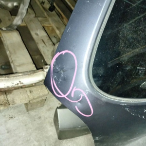 Дверь задняя HONDA Odyssey RA6 дефект (в сборе)