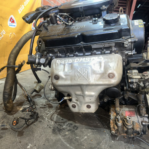 Двигатель Mitsubishi 4G93-DM9183 16 клап карб грм с лева БЕЗ ГЕНЕРАТОРА КОНДЁРА И ТРАМБЛЕРА Galant E52A-0308710 '1995-