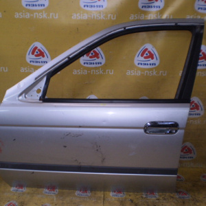 Дверь боковая NISSAN Sunny B15 '1998-2002 перед, лев Дефект (цена за голое железо)