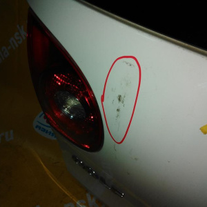 Дверь задняя Volkswagen Golf 5 1K1 '2003-2009 Hatchback (дефект, вмятина)
