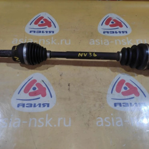 Привод Infiniti NV36 G35 VQ25HR/VQ35HR/VQ37VHR перед, лев 4WD a/t ВН-6-ть болтов Н-27шл.  Дефект наружнего пыльника 39101-JK500