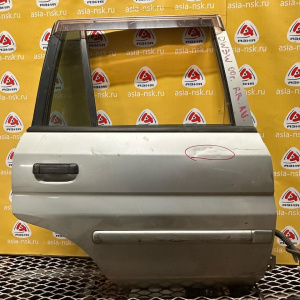 Дверь боковая Mazda Demio DW3W '1997 зад, прав Дефект(цена за голое железо)