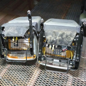 Сидение Hyundai Sonata NF/EK F пара, Airbag, мех., ткань (дефект ткань водит.)