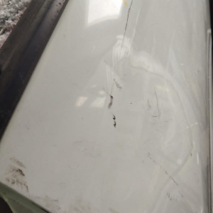 Дверь боковая TOYOTA Allion NZT240 зад, лев Дефект (цена за голое железо)