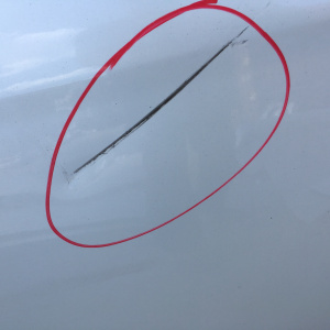 Дверь боковая TOYOTA Allion NZT240 зад, лев Дефект (цена за голое железо)