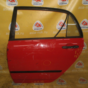 Дверь боковая Toyota Allex/Corolla Runx ZZE120 зад, лев Дефект (цена за голое железо)