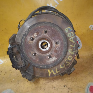 Ступица Mercedes W163 M-Class '1997-2000 зад, лев ABS в сборе суппорт 1 поршень A1633500108