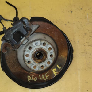 Ступица Audi C6/4F2 A6 AUK зад, лев 4WD ABS в сборе