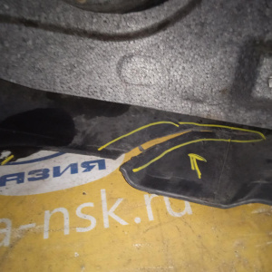 Бампер Hyundai Santa Fe SM/BB '2000-2004 перед туманки (трещины, вмятины) 8651126900