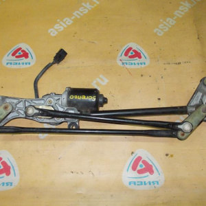 Моторчик привода дворниками Kia Sorento JC '2002-2009 F LHD с трапецией, 5 контактов