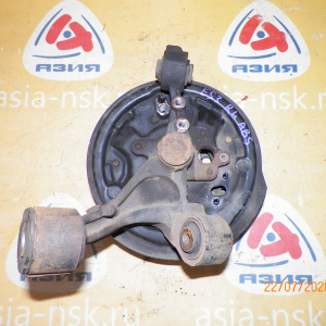 Ступица Honda ES1/ES3 Civic Ferio зад, лев 2WD ABS. Барабанные тормоза. В сборе с барабаном и колодками. 52215-S5A-703.43120-S5A-013.42200-S5A-008.42610-S5