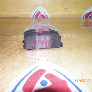 Колодки тормозные Toyota Corolla AE100/AE101/AE104/EE106/CE106/AE110/AE111/AE114/AE115/EE111/CE110/EL40/EL50/EP80/EP91/EXZ10/EXZ15/ET196 Остаток-70%.