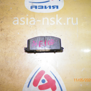 Колодки тормозные Toyota Corolla AE100/AE101/AE104/EE106/CE106/AE110/AE111/AE114/AE115/EE111/CE110/EL40/EL50/EP80/EP91/EXZ10/EXZ15/ET196 Остаток-70%.