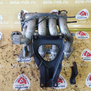 Коллектор впускной Mitsubishi 4G18 Lancer Cedia CS3A алюминиевый с клапаном ЕГР + пластина железная ( 844 )