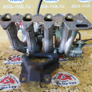 Коллектор впускной Mitsubishi 4G18 Lancer Cedia CS3A алюминиевый с клапаном ЕГР + пластина железная ( 844 )