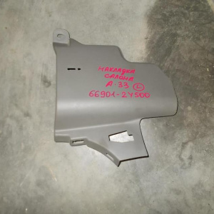 Накладка на стойку кузова Nissan Cefiro A33 перед, лев н