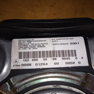 Подушка безопасности Mercedes M-Class W163 '2000-2005 вод. 2 разъема 4 спицы 9045 A1634600298