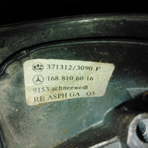 Зеркало Mercedes A-Class W168 прав 7к '1997-2001