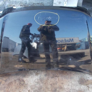 Капот HONDA Capa GA4 ф.100-22306 деф.