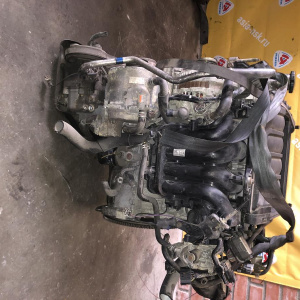 Двигатель Mazda ZY-284103 4WD без генератора 4WD и компрессора кондиционера Demio DY5W