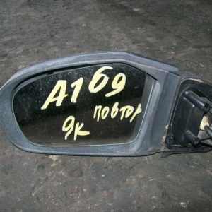 Зеркало Mercedes A-Class W169 лев 9к с повторителем '2005
