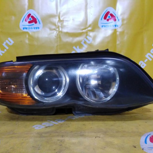 Фара BMW X5 E53 '2003-2006 прав рест. галоген жёлтый поворотник (дефект, сломано верх.крепление)