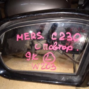 Зеркало Mercedes C-Class W203 лев до рест USA 9к '2000-2004