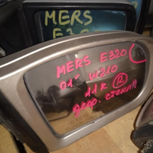 Зеркало Mercedes E-Class W210 прав 11к повторитель (дефект стекла) A2108109416