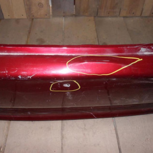 Бампер TOYOTA Ipsum ACM20 '2003-2009 зад (сонары) деф.