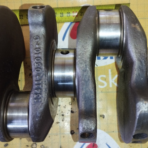 Коленвал TOYOTA 5S-FE ПОД РАСТОЧКУ И УСТАНОВКУ ШЕСТЕРНИ  по диагонали 101 мм., диаметр 55/52 мм. ( 64 зуба )