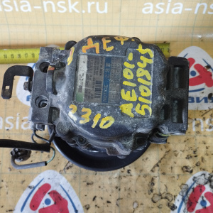 Компрессор кондиционера Toyota 4A/5A Corolla Ceres AE101 '05.1992-05.1993 ДЕФЕКТ НИЖНЕГО КЛАПАНА И КРЕПЛЕНИЯ ТРУБКИ диаметр шкива 146 мм. 142500-2310/