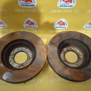 Диск тормозной Volkswagen Touareg 7LA/7L6 F 330x32 пара (износ) 7L6615302P 7L6615301P