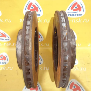 Диск тормозной Volkswagen Touareg 7LA/7L6 F 330x32 пара (износ) 7L6615302P 7L6615301P