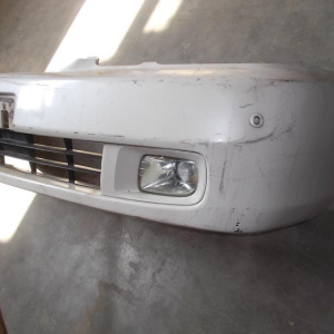 Бампер TOYOTA Gaia SXM1# '2001 перед тум 44-53 (сонары) (в сборе)