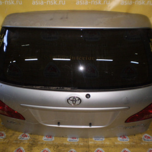 Дверь задняя TOYOTA Ipsum ACM20 '2001-2003 вст.44-37 Брак L вставки  (камера) спойлер (Дефект)