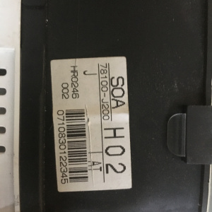 Панель приборов HONDA Accord/Torneo CF4 aтм. 78100-SOA-J200