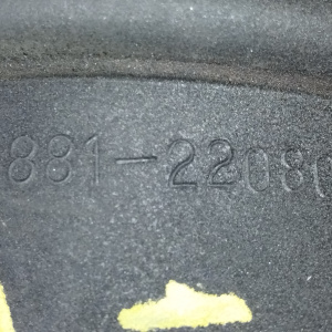 Гофра впускного коллектора Toyota 1ZZ Corolla ZZE122/ZNE10/ZCT10 резиновая, механическая заслонка