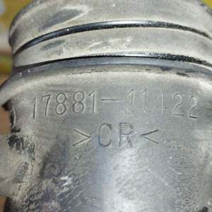 Гофра впускного коллектора Toyota 4E/5E Corsa/Raum EL51/EXZ10 резиновая