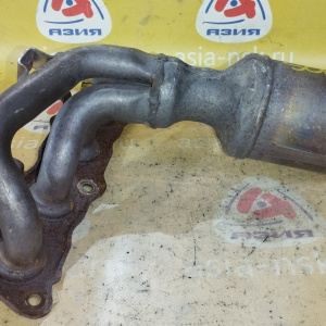 Коллектор выпускной Toyota 2SZ-FE Vitz SCP90 с катализатором диаметр банки катализатора 91 мм. 25051-23040